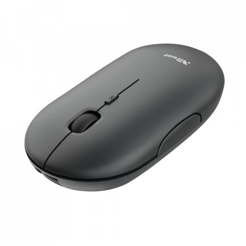 Mysz TRUST Puck Rechargeable Wireless Ultra-Thin Black (24059) - Galeria zdjęcie 3