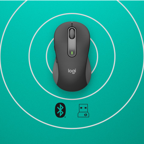 Mysz Logitech Signature M650 Wireless Mouse GRAPH - Galeria zdjęcie 5