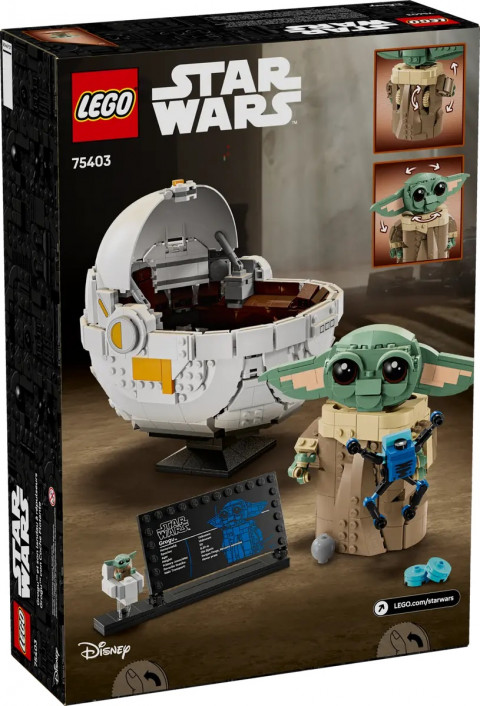 LEGO STAR WARS 75403 Grogu w wózku - Galeria zdjęcie 2