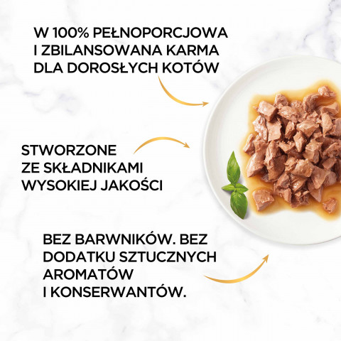 Gourmet Gold Sauce Delights mokra karma dla kota z kurczakiem 85 g - Galeria zdjęcie 4