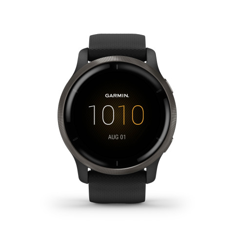 Zegarek Garmin Venu 2 (45 mm) Slate Stainless Steel Bezel / Black Case / Silicone Band - Galeria zdjęcie 28