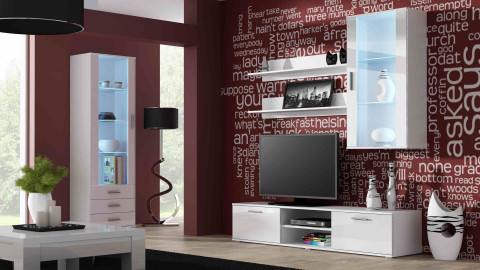 Witryna SOHO S1 biały/ biały połysk - Galeria zdjęcie 5