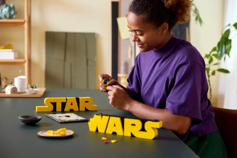 LEGO Star Wars 75407 Logo Star Wars zbudowane z klocków - Galeria zdjęcie 9