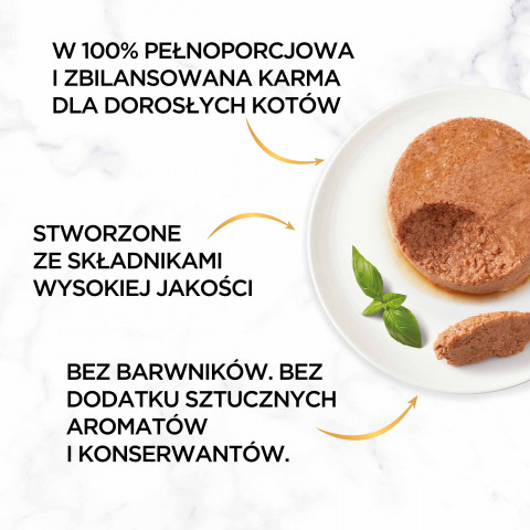 GOURMET GOLD Mus z drobiem mokra karma dla kota - 24x85 g - Galeria zdjęcie 7