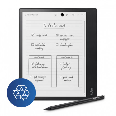 Czytnik e-booków Kobo Elipsa 2E pack 10,3" 32GB Wi-Fi Black - Galeria zdjęcie 1