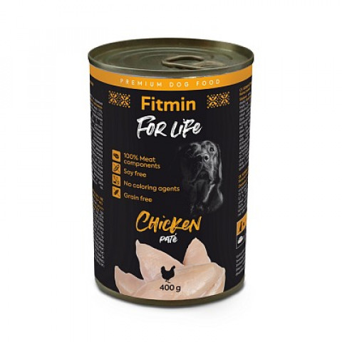 FITMIN for Life Kurczak - mokra karma dla psa - 400 g - Galeria zdjęcie 1