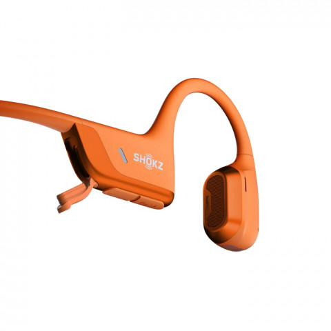 Słuchawki bezprzewodowe kostne Shokz Openrun Pro 2 USB-C pomarańczowe - Galeria zdjęcie 3