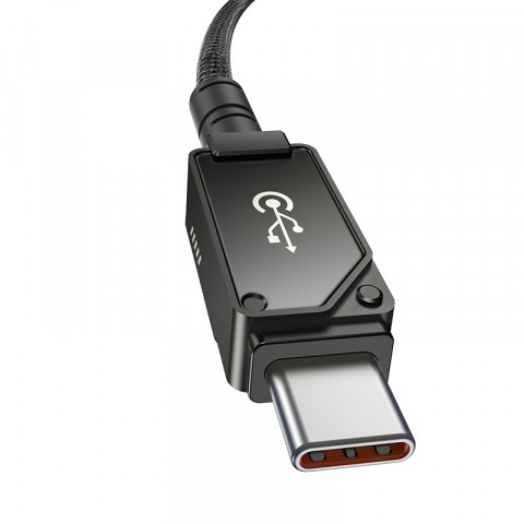 Kabel Baseus Unbreakable Typ C-Typ C 100W 2m (czarny) - Galeria zdjęcie 5