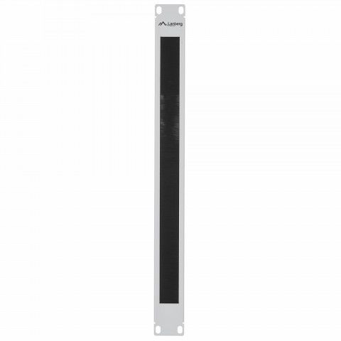 Lanberg panel szczotkowy do szaf 19" 1u szary ak-1101-s - Galeria zdjęcie 2