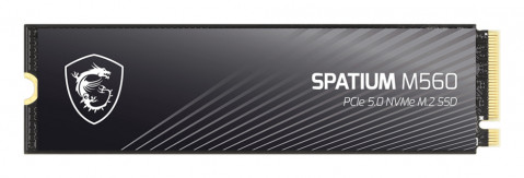Dysk SSD MSI SPATIUM M560 1TB PCIe 5.0 NVMe 2.0 M.2 2280 (S78-440L0F0-P83) - Galeria zdjęcie 2