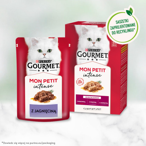 GOURMET Mon Petit Mix Mięsny - mokra karma dla kota - 6 x 50 g - Galeria zdjęcie 2