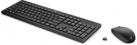 HP Bezprzewodowa klawiatura i mysz Combo 235 czarna 1Y4D0AA - Galeria zdjęcie 2