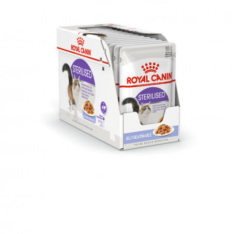 ROYAL CANIN FHN Sterilised w galaretce - mokra karma dla kota dorosłego - 12x85g - Galeria zdjęcie 11