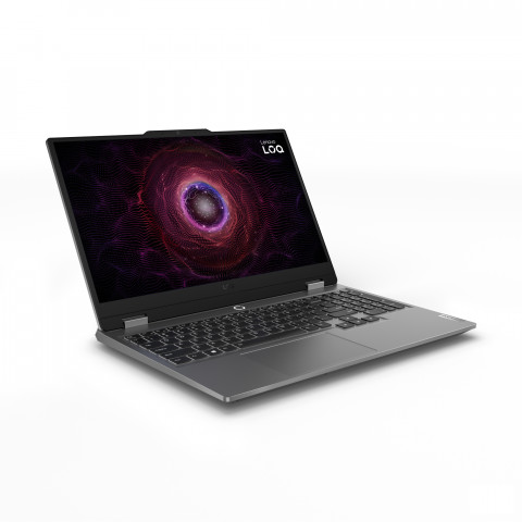 Lenovo LOQ 15ARP9 Ryzen 5 7235HS 15.6" FHD IPS 300nits AG 144Hz 16GB DDR5 4800 SSD512 GeForce RTX 3050 6GB Win11 Luna Grey - Galeria zdjęcie 2