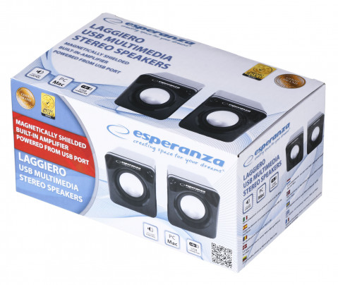 GŁOŚNIKI ESPERANZA 2.0 LEGGIERO USB EP111 - Galeria zdjęcie 6