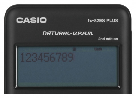 CASIO FX-82ESPLUS-2 KALKULATOR NAUKOWY 252 FUNKCJE, 77X162MM, CZARNY, BOX - Galeria zdjęcie 4