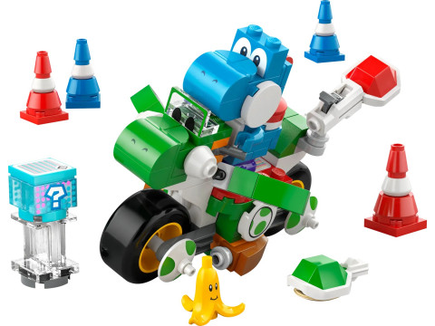 LEGO SUPER MARIO 72031 Mario Kart - Yoshi Bike - Galeria zdjęcie 3