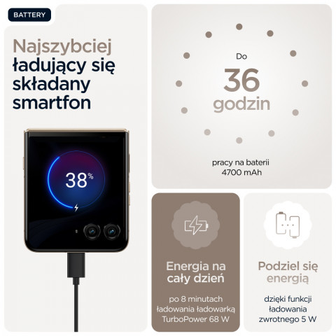 Motorola Razr 60 Ultra 5G 16/512GB Mountain Trail - Galeria zdjęcie 34