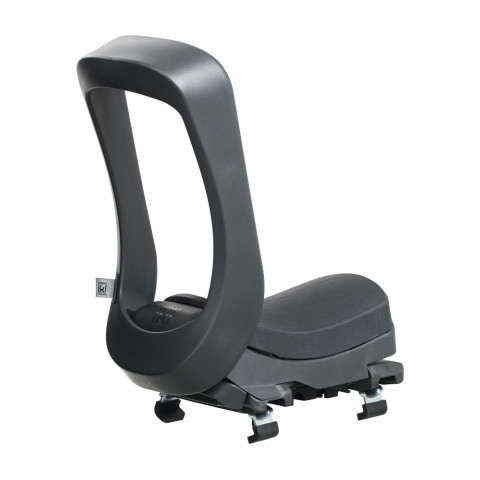 URBAN IKI Siedzenie junior na bagażnik BLACK/BLACK SET key lock - Galeria zdjęcie 3