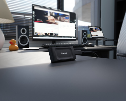 Dysk zewnętrzny SSD Kingston XS1000 (2TB; USB 3.2 Gen 2; black; SXS1000/2000G) - Galeria zdjęcie 15