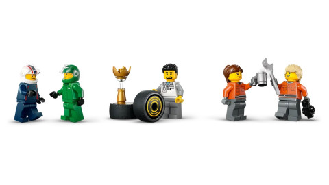 LEGO CITY 60445 F1 Ciężarówka z bolidami RB20 i AMR24 F1 - Galeria zdjęcie 8