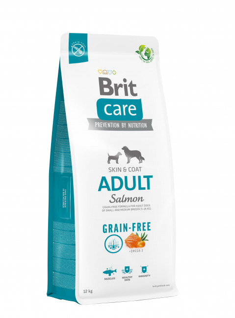 BRIT Care Grain-Free Adult Salmon – sucha karma dla psa - 12 kg - Galeria zdjęcie 2