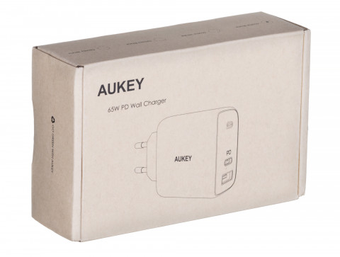 AUEKY PA-B3 BLACK ŁADOWARKA SIECIOWA 65W 2XUSB-C - Galeria zdjęcie 5