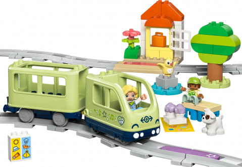 LEGO DUPLO TOWN 10427 Most i Tory Kolejowe - Zestaw Rozszerzający - Galeria zdjęcie 3
