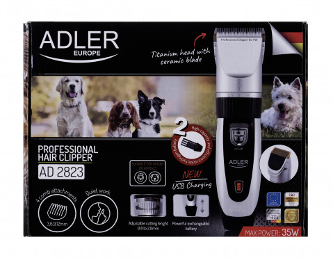 ADLER AD 2823 - maszynka do strzyżenia zwierząt - Galeria zdjęcie 4
