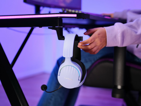 Słuchawki gamingowe Trust GXT 491P FAYZO WIRELESS Purple (25305) - Galeria zdjęcie 11
