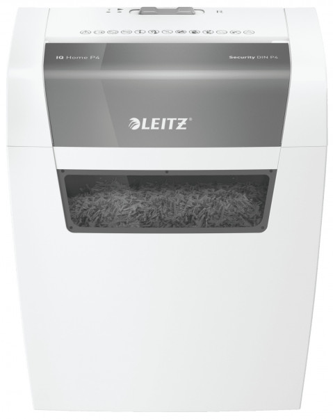 Leitz Niszczarka IQ Home, P4, 6 kartek, 15 l kosz - Galeria zdjęcie 2