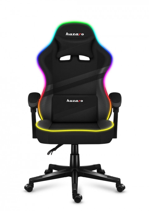 Fotel gamingowy Huzaro Force 4.4 RGB Black - Galeria zdjęcie 2