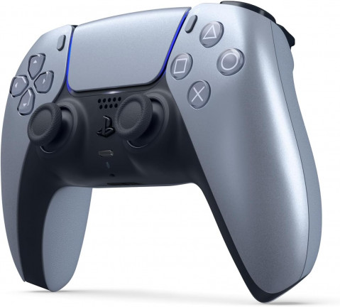 Kontroler bezprzewodowy Sony PlayStation 5 DualSense Sterling Silver - Galeria zdjęcie 3