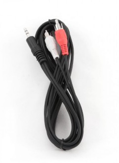 Kabel minijack-2xrca (chinch) m/m 2.5m cca-458-2.5m - Galeria zdjęcie 3