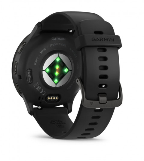 Zegarek Garmin Venu 3 45mm Czarny - Galeria zdjęcie 7