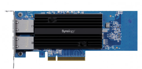Synology E10G30-T2 2x10GbE RJ45, PCIe 3.0 x8, Low Profile and Full Height - Galeria zdjęcie 1