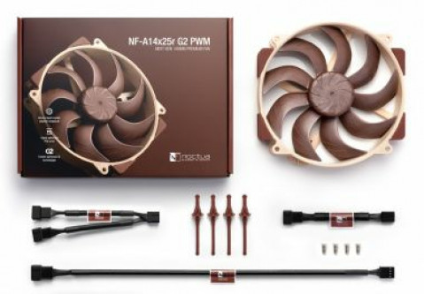 Wentylator NOCTUA 140mm NF-A14x25r G2 PWM - Galeria zdjęcie 4
