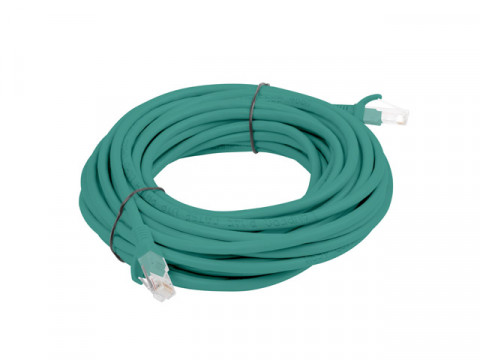 Lanberg Patchcord RJ45, kat. 5e, UTP, 5m, zielony - Galeria zdjęcie 2