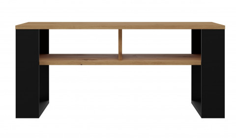 Stolik ława MODERN 2P 90x58xH50 artisan/czarny - Galeria zdjęcie 2
