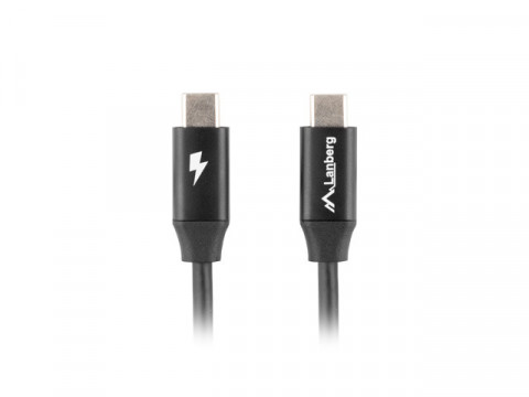 LANBERG KABEL USB-C 2.0 M/M 1M PREMIUM QC 4.0 - Galeria zdjęcie 1