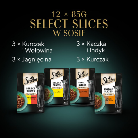 SHEBA Selection in Sauce Soczyste Smaki - Galeria zdjęcie 11