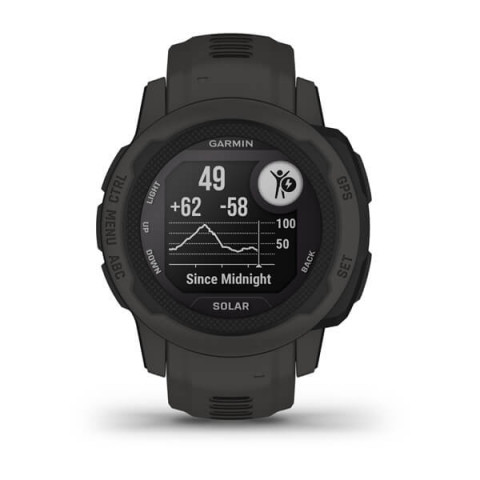 Zegarek Garmin Instinct 2S Solar Graphite - Galeria zdjęcie 10