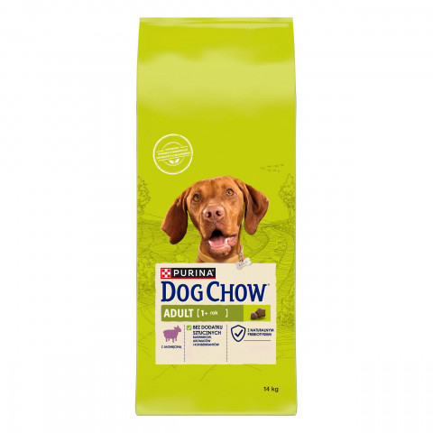 PURINA DOG CHOW Adult Jagnięcina - sucha karma dla psa - 14 kg - Galeria zdjęcie 1