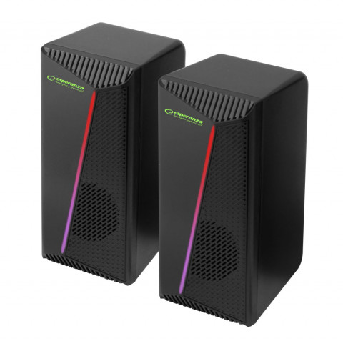 ESPERANZA GŁOŚNIKI 2.0 USB RAINBOW NORTEC EGS106 - Galeria zdjęcie 1