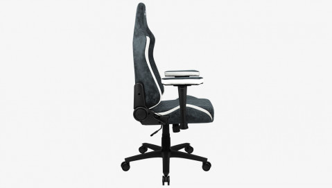 FOTEL AEROCOOL CROWN AeroSuede STEEL BLUE - Galeria zdjęcie 3