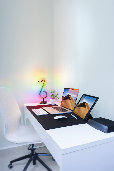 Muzyczna lampka dekoracyjna MELODY RGB Activejet zmiana kolorów w rytm muzyki z pilotem sterowanie z aplikacji - Galeria zdjęcie 5