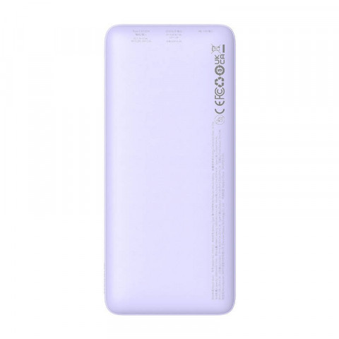 BASEUS POWERBANK AIRPOW 10000MAH 20W (FIOLETOWY) - Galeria zdjęcie 7