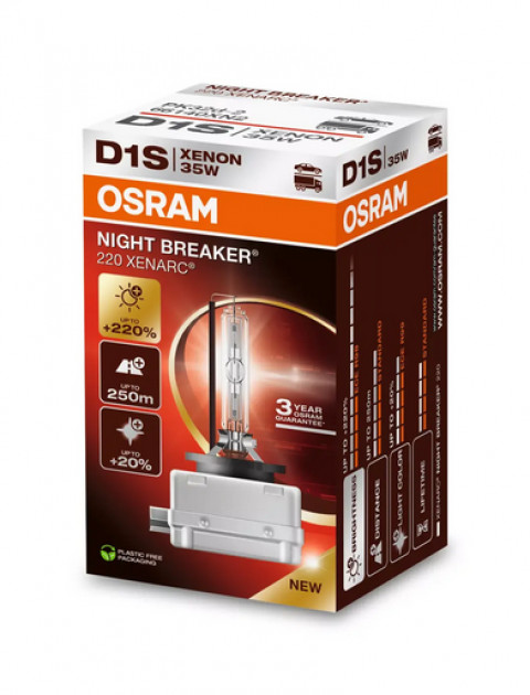 OSRAM D1S XENARC NIGHT BREAKER 220 - 3 lata gwa. - Galeria zdjęcie 2