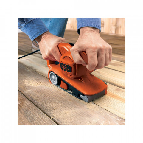 Szlifierka taśmowa 720W 75x457mm BLACK+DECKER - Galeria zdjęcie 4