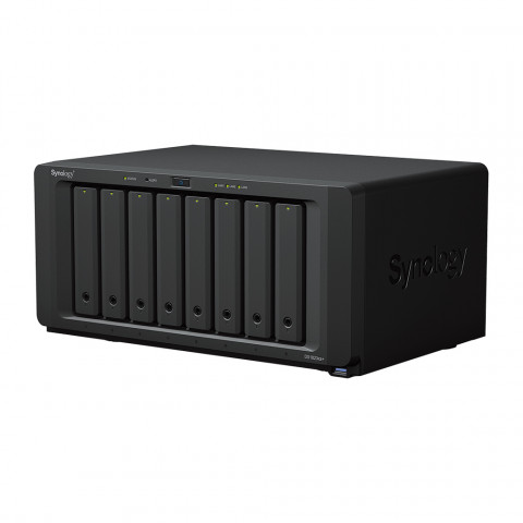 NAS Synology DS1823xs+; Tower; 8x (3.5" SATA HDD/2.5" SATA SSD); AMD Ryzen V1780B, 8 GB DDR4 ECC SODIMM (max. 32GB), 2x 1GbE RJ-45, 1x 10GbE RJ-45 - Galeria zdjęcie 3